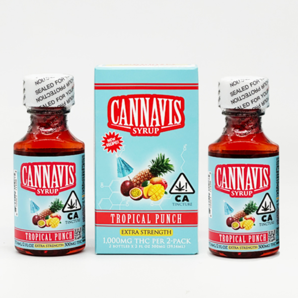 Cannavis - Syrup 2pk - Tropical Punch 1000mg